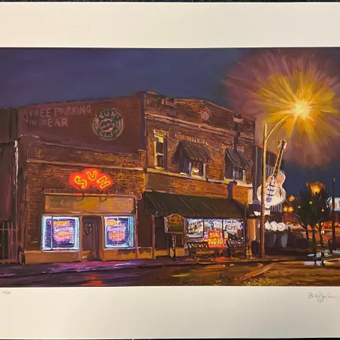 Bob Dylan (b1941) ‘Recording Studio’, Retrospectrum Collection, Editioned, Print, Certificate, 2022