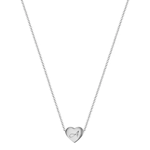 17 X Necklace Ladies Heart Letter RRP £175.69 Lb35