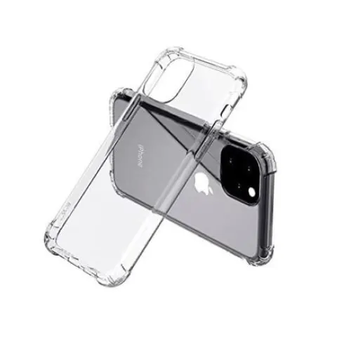 50 x iPhone 12/12 Pro 6.1 Case, Soft Rubber Silicone TPU Transparent Crystal Clear