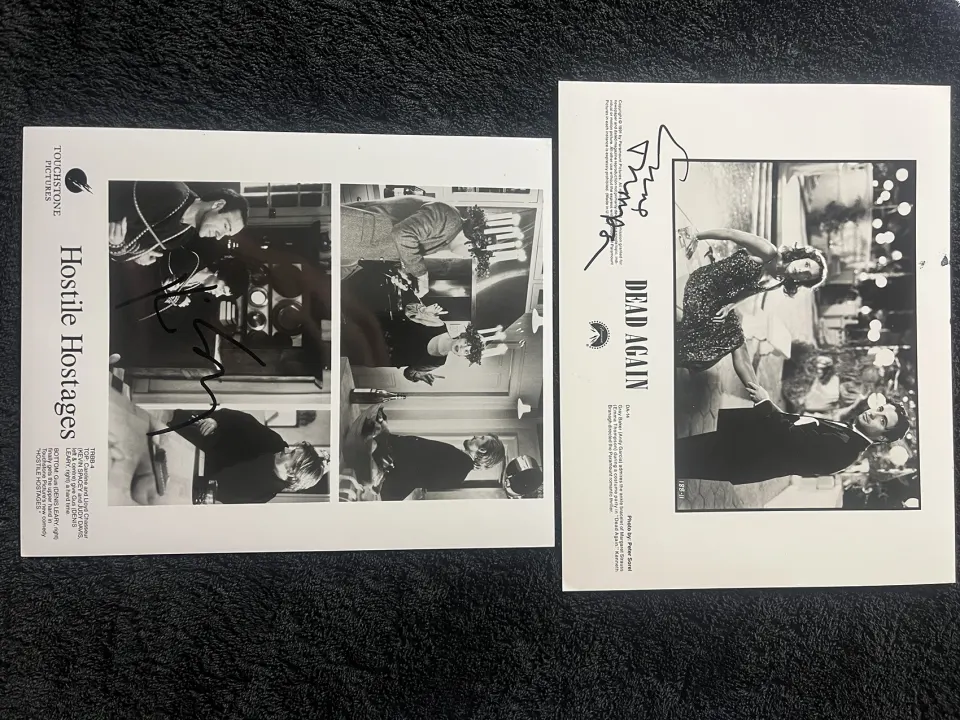 Emma Thompson & Kevin Spacey Signed