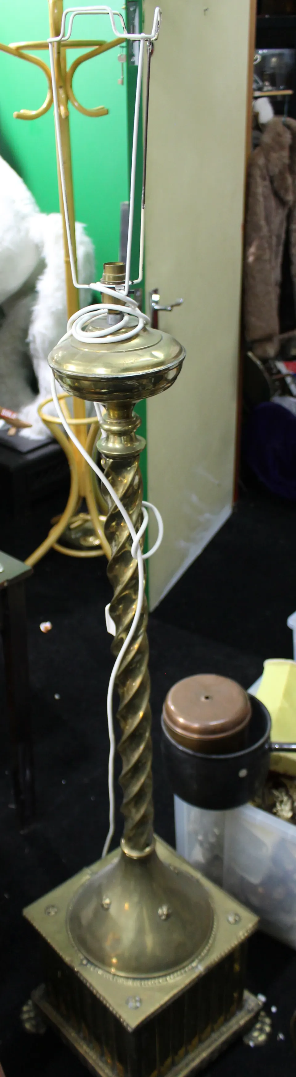 Brass Standard Lamp