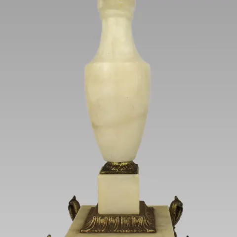 Vintage Alabaster Table Lamp