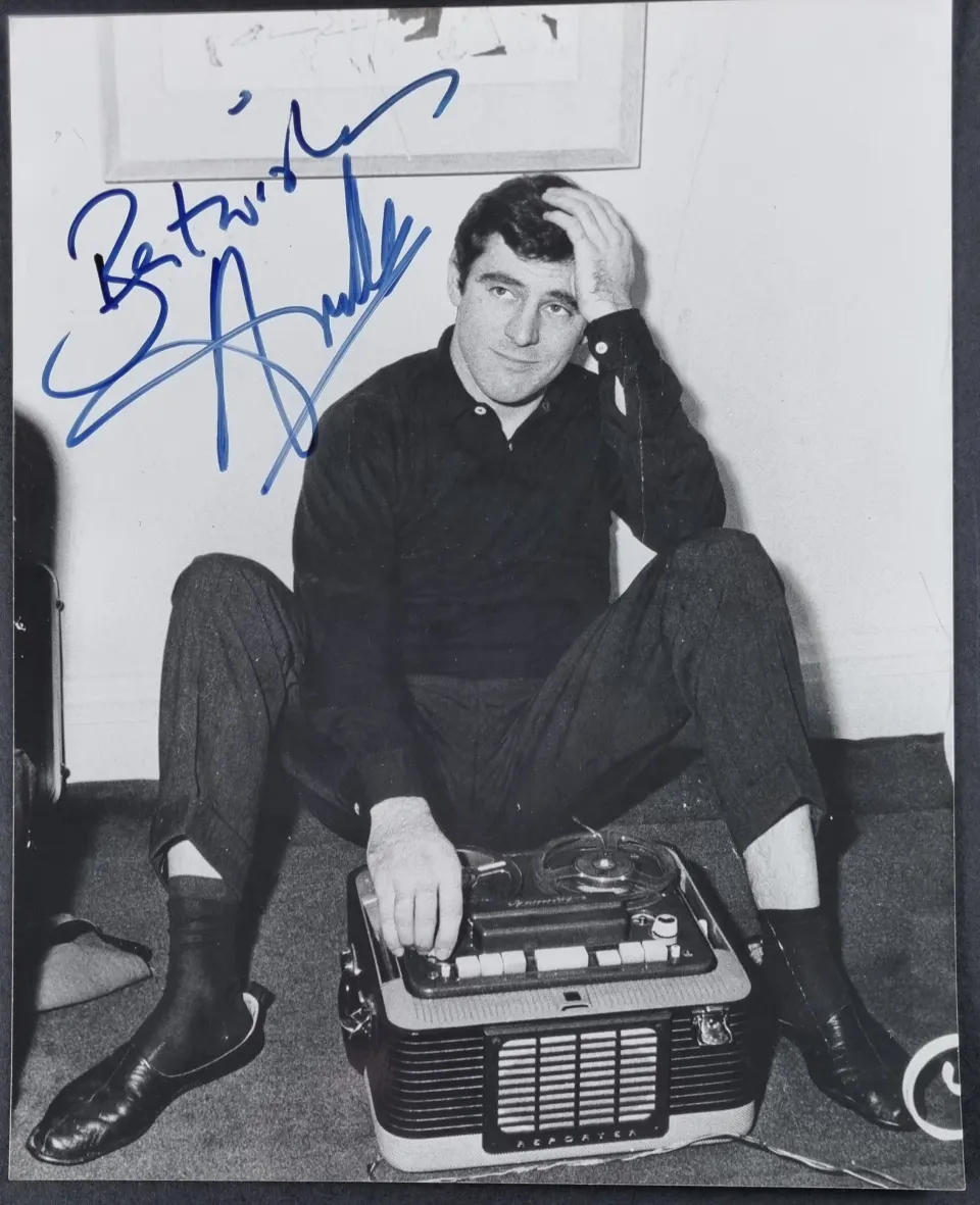 Anthony Newley Original Signature