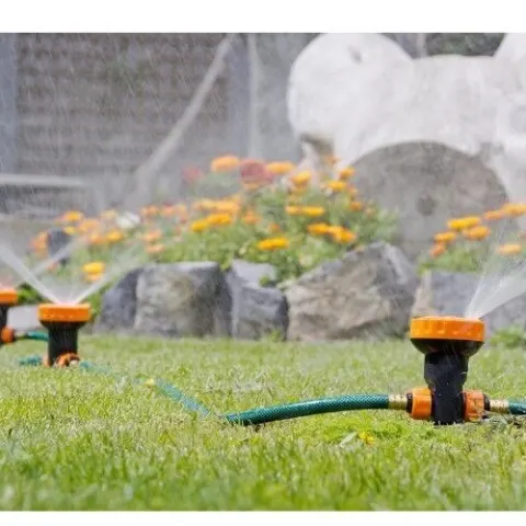 5 X JOCCA 5913 Portable Sprinkler System 3 Sprinklers 5 Setting