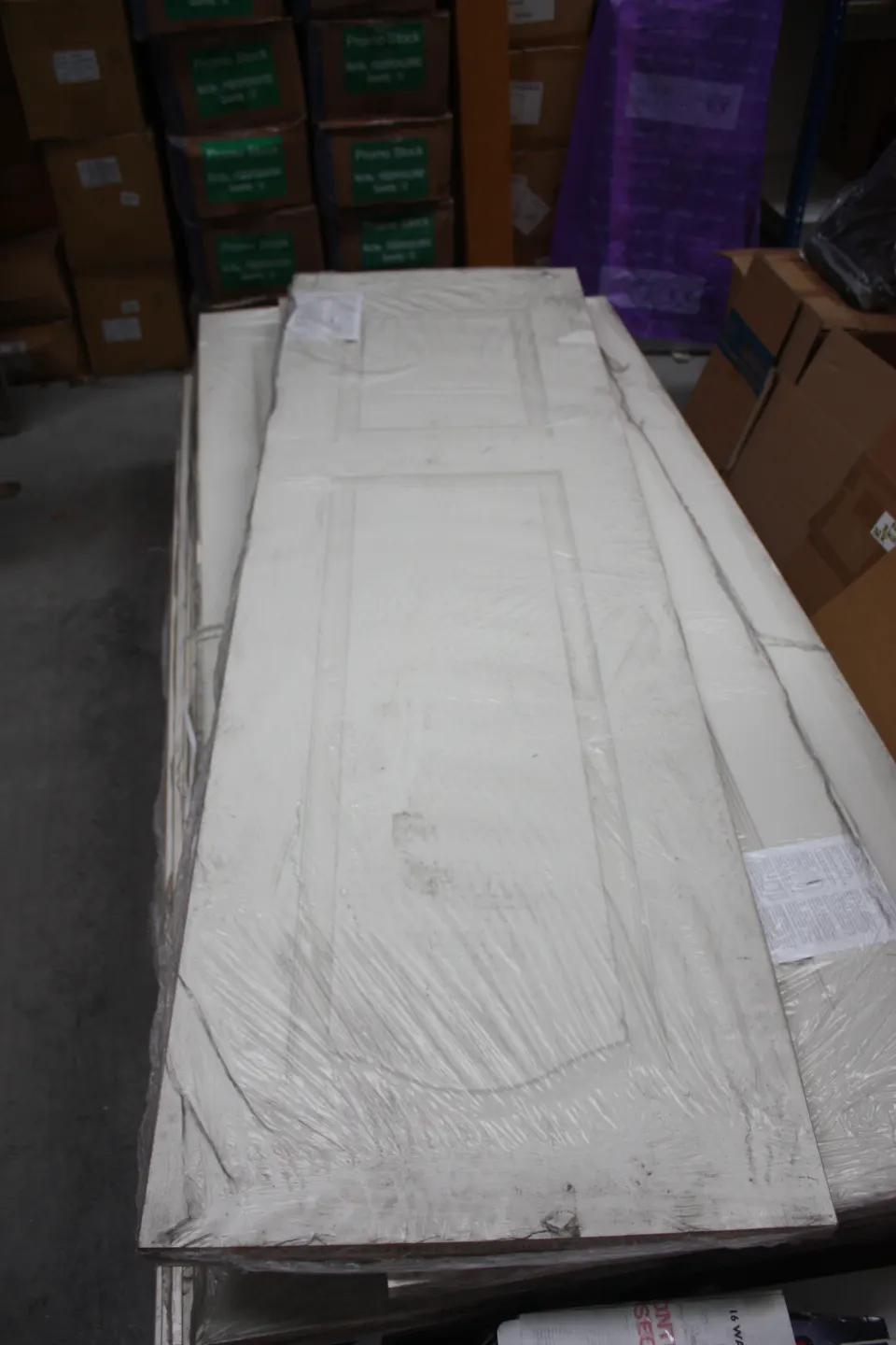 19 x Premdor 2 Panel Arch Top Internal Doors 3 x 2'0 wide & 16 x 18" wide All New Wrapped