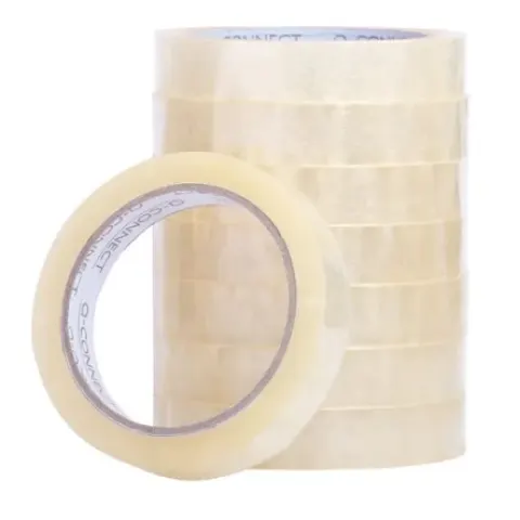 144 x Easy Tear Adhesive Tape Rolls 18mm X 66m
