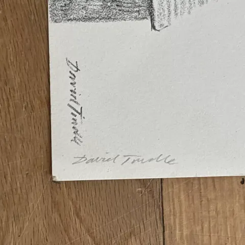 Ruskin Prof @ Oxford University David Tindle RA Original Hand Signed Chair & Pair Free Post Worldwid