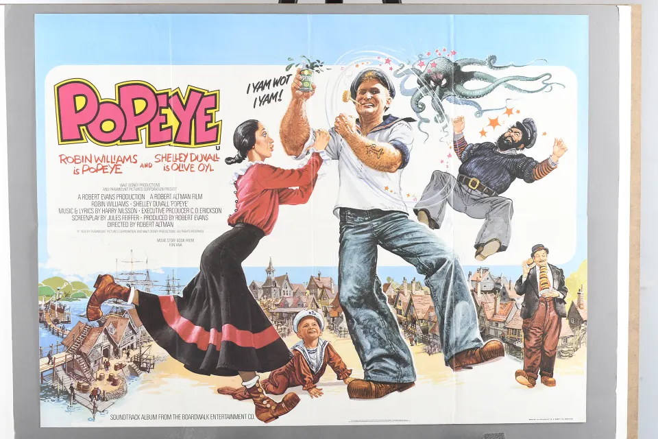 Original "Popeye" Cinema Poster
