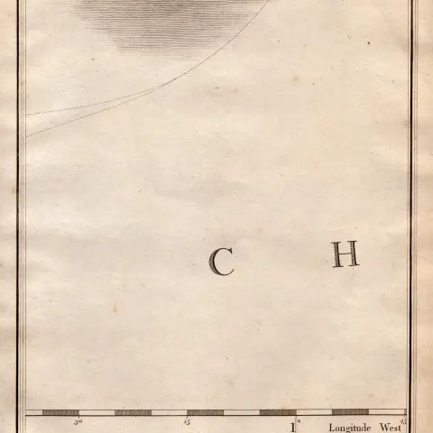 Isle Of Wright St Lawrence Niton Chale John Cary's Antique 230 Years-Old 1794  Map