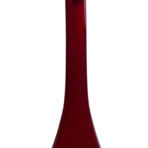 An Original Victorian Hand Blown Ruby Glass Chemist Apothecary Genie Bottle