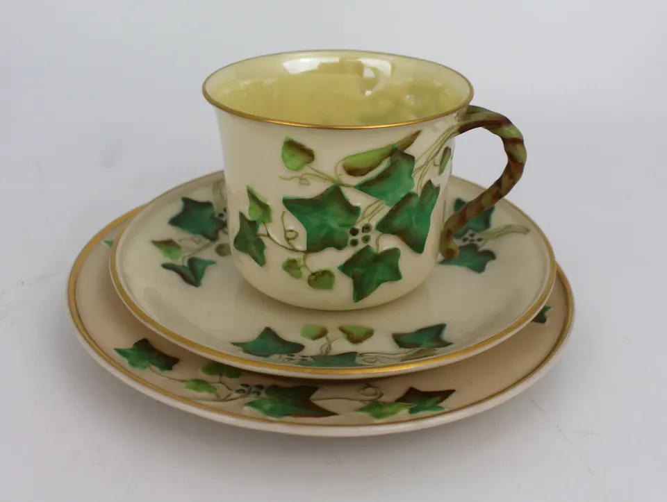 Irish Belleek Trio c.1930