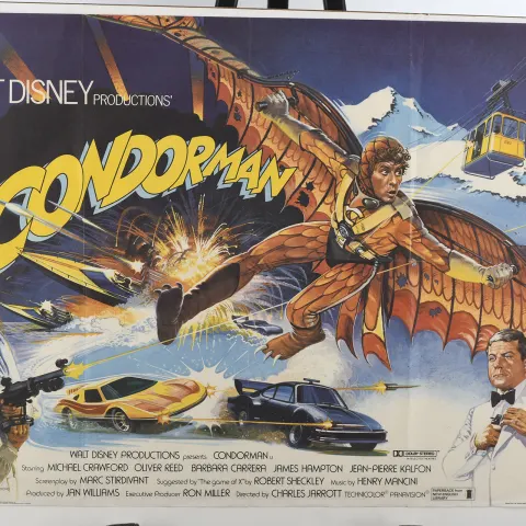 Original "Condorman" Cinema Poster