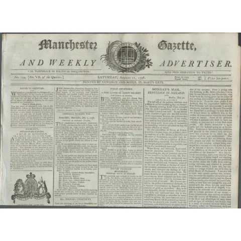 Leader of Rebels in Wicklow Sentenced to be Hanged 1798 Irish Rebellion