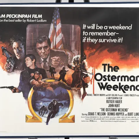 Original "The Osterman Weekend" Cinema Poster