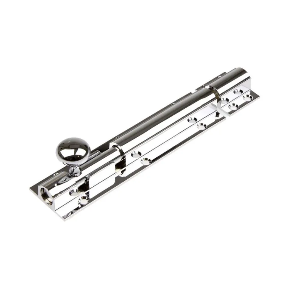 Pack of 2 Fulton and Bray Architectural Barrel Bolts In Polished Chrome RRP 25.54 ea