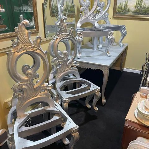 Harrison & Gil Styled Dining Table & 6 Chairs