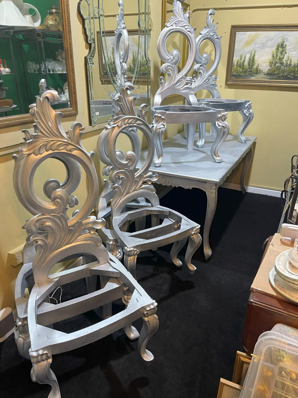 Harrison & Gil Styled Dining Table & 6 Chairs