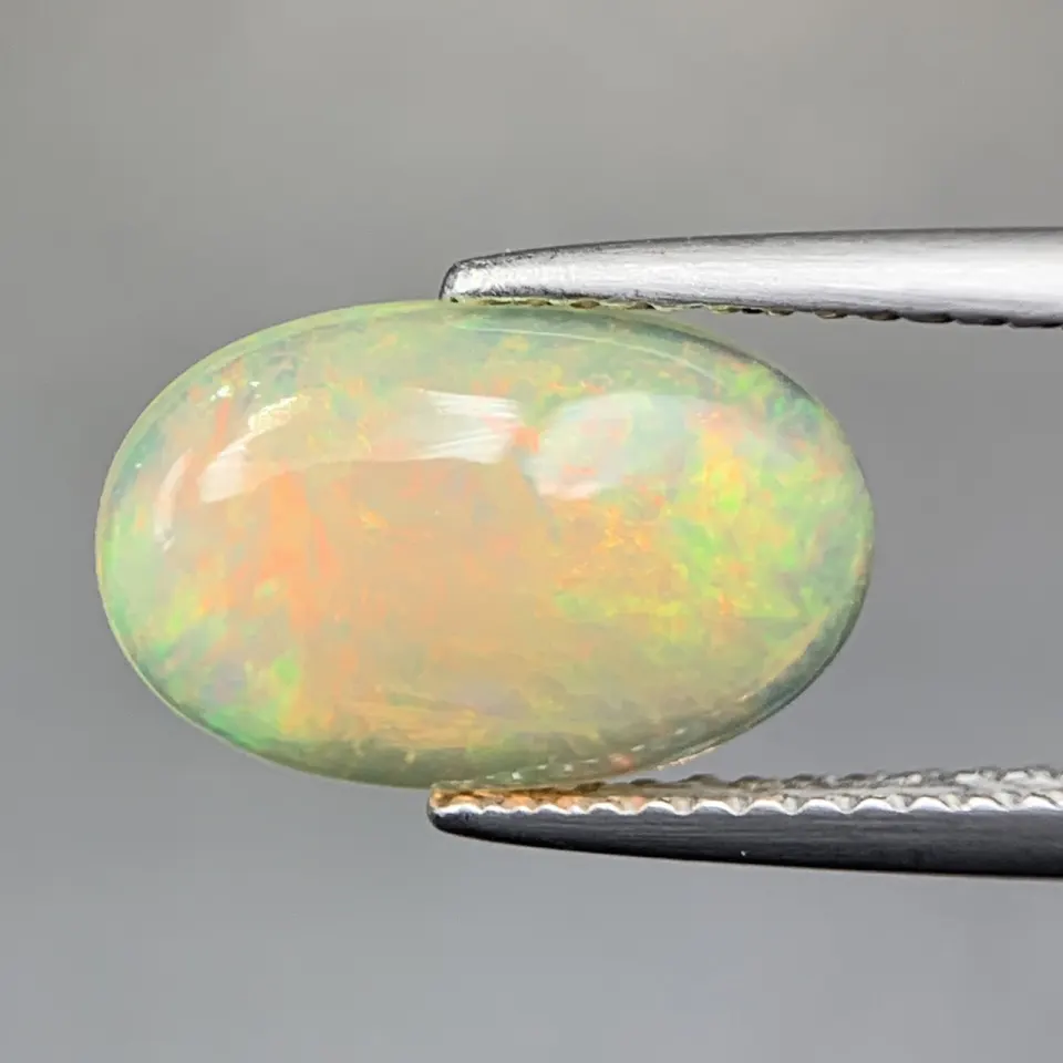 OPC-112, Awesome Natural Ethiopian Fire Opal Cabochon
