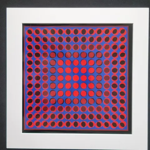 Victor Vasarely Heliogravure.