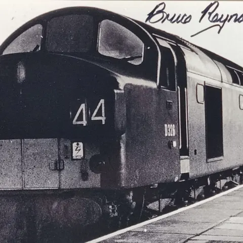 Bruce Reynolds Original Signature