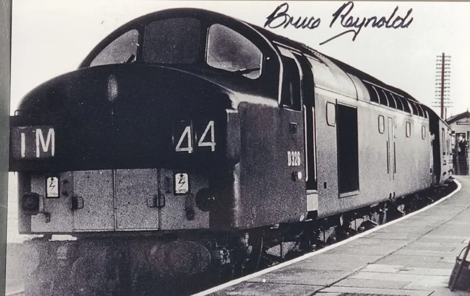 Bruce Reynolds Original Signature