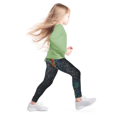100 Premium Girls Printed Sports Leggings. Assorted Prints and Sizes From 3-12 Years. RRP £12.99