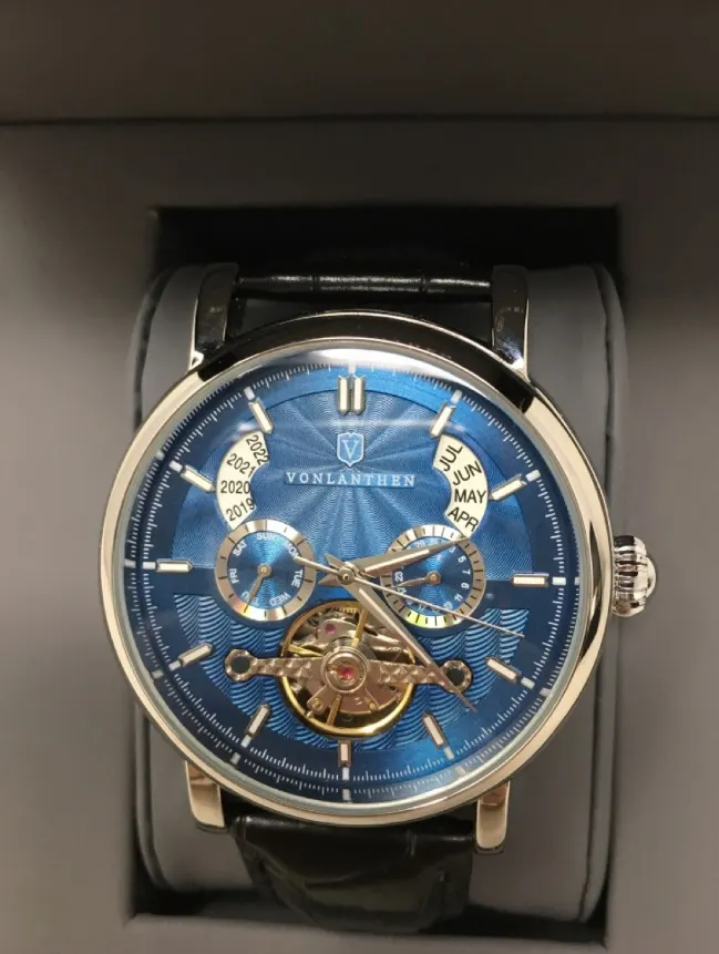 MENS VONLANTHEN AUTOMATIC WATCH - FREE UK SHIPPING