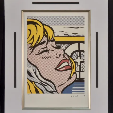 Roy Lichtenstein Limited Edition Silkscreen
