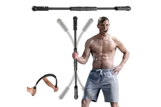 Elastic Fitness bar, Weight bar, Core Strength Training RRP £52.59