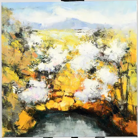Original Impressionist Painting On Canvas