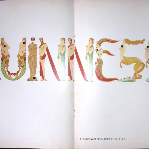 Guinness 1974  51 Years-Old Genuine Print Always Good To Look At