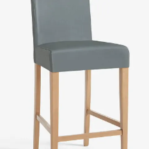 Item Description  -  John Lewis ANYDAY
Slender Faux Leather Dining Chairs, Set of 2, Dark Grey  -  S