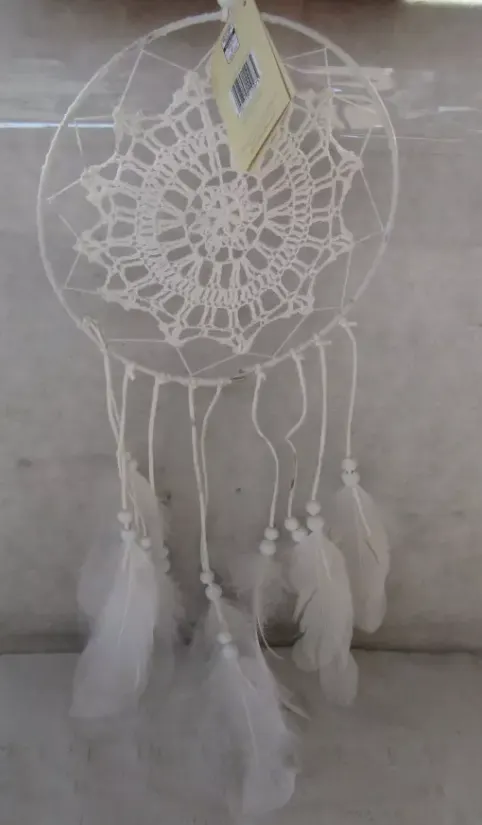 24 X Feather Dreamcatcher Handmade Knitted Indian Dream Catcher Home Bedroom Hanging