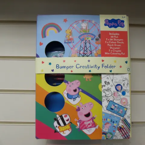 10pcs Brand new Peppa Pig Bumper stationary craft kit - mrsp £9.99.
