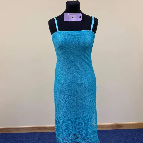 Blue dress