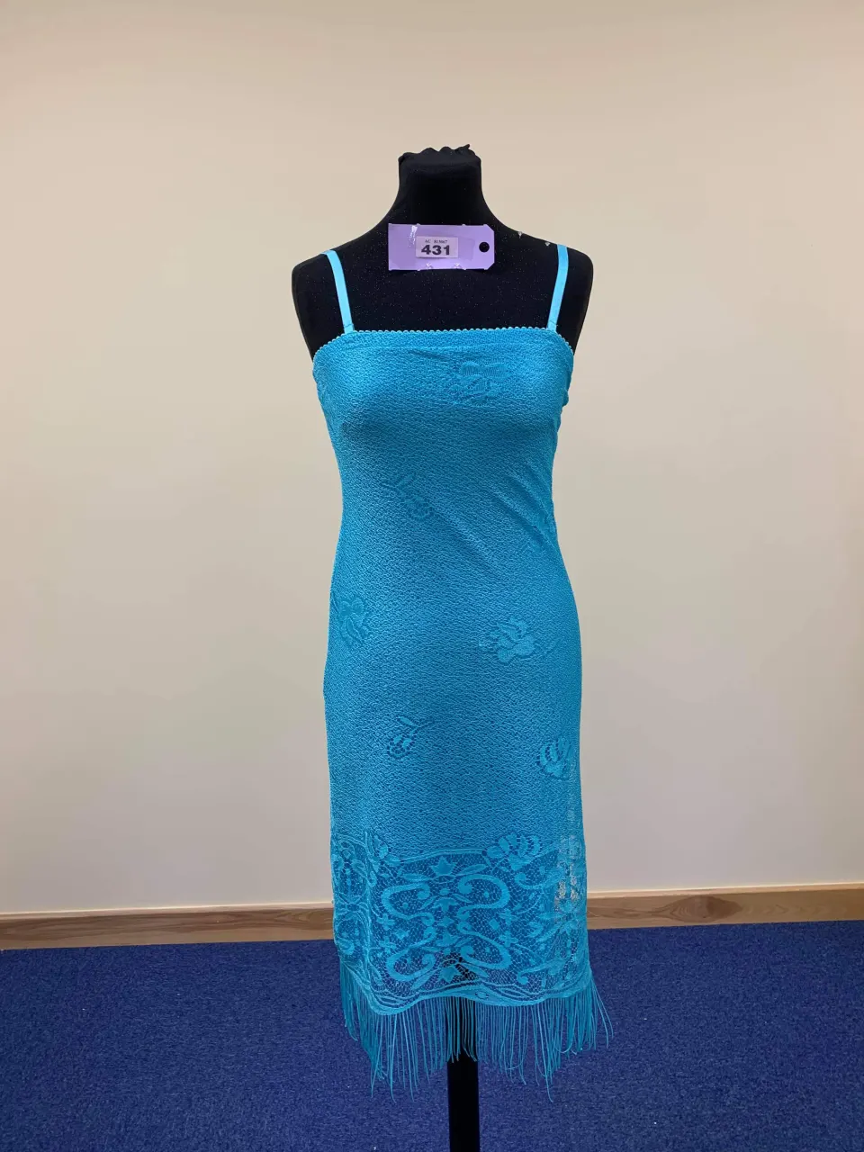 Blue dress