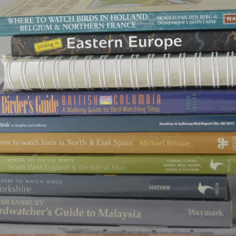 [Books][Ornithology] A Collection of 9 Bird Watching Books, Including Helm Publications