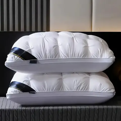 Hotel Quality Pillows, Moisture-Wicking Breathable Home Bedding Pillows 2pc