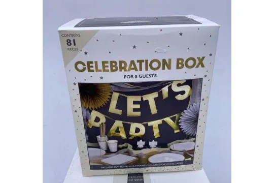 2 x Celebration Party Box 8 People