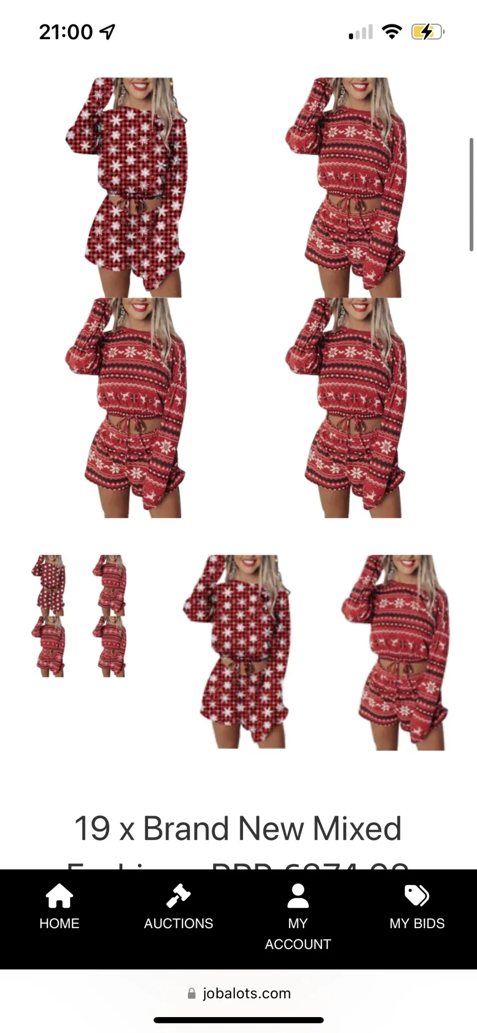 Ladies Christmas pyjamas