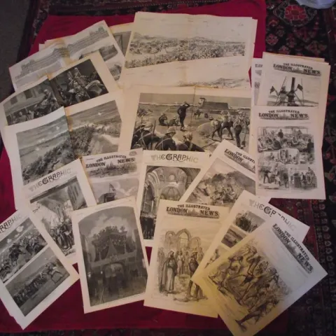 19th Century Newspaper Illustrations - The Illustrated London News & The Graphic