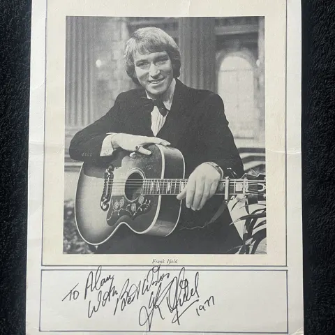 Frank Ifield Signed
