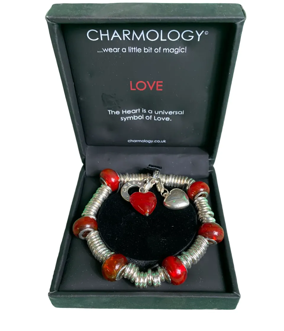 6 x Charmology Love Bracelet RRP 16.99