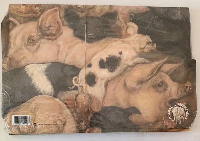 8 x Packs Of 12 x Pig A4 Wallets