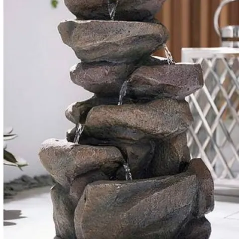 (109/6D) RRP £99. Rockfall Fountain