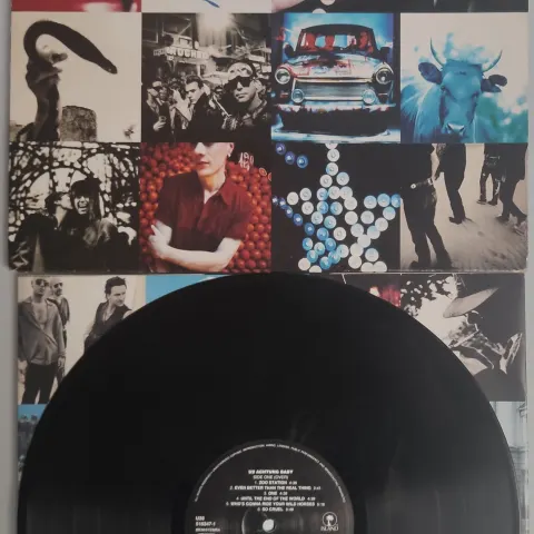 U2 Achtung Baby European 1991 Pressing A5/B5