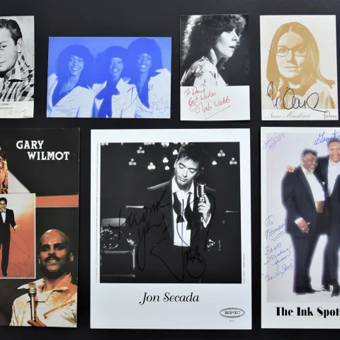 Popular Music Artists Original Signatures