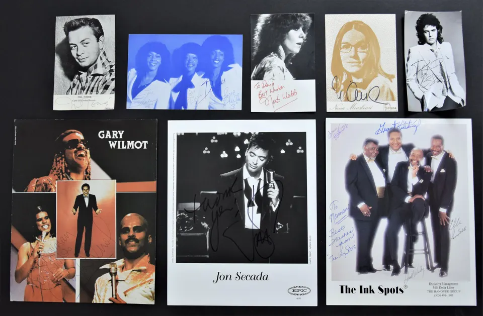 Popular Music Artists Original Signatures