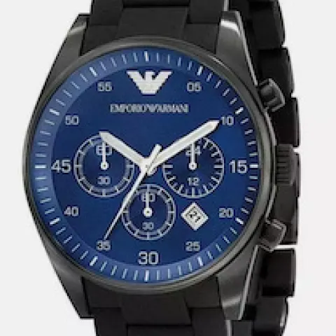 Emporio Armani AR5921 Men's Sportivo Blue Dial quartz Chronograph Watch