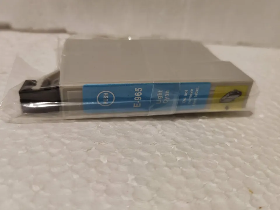 10x E-965 Ink Cartridge Replacement For Epson T0965 Light Cyan